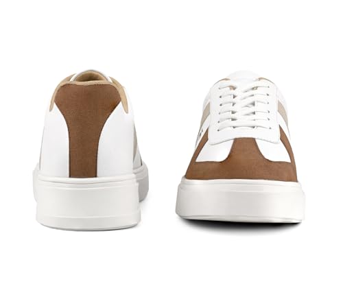 Image of LOUIS STITCH Men's Casual Lightweight Lace-Up Low-Top Sneakers for Men| Cushioned Comfort | Lightweight & Comfortable Casual Lace-Up Shoes | LSP-SNK-AVI-Lace-Ups