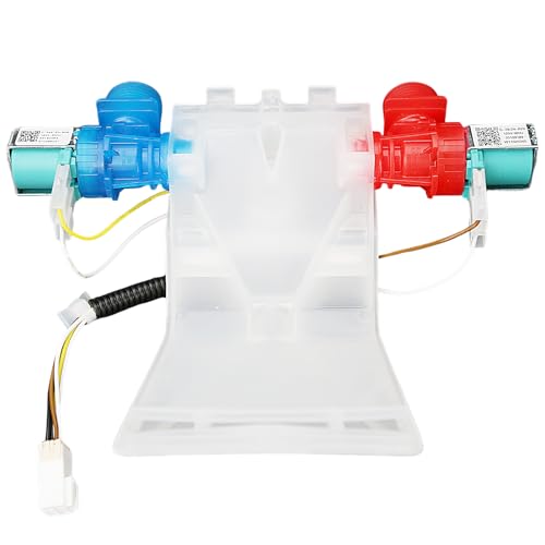 Upgraded W10144820 Washer Water Inlet Valve - Compatible with Whirlpool Maytag Kenmore Roper Crosley Amana Admiral Estate Inglis Washers, Replacement Part for Washing Machines