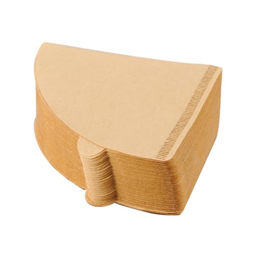 WEKADRIN 100 piezas Filtros para Café Cono Paquete de Unidades Desechables y Ligeros para Uso Cafeterías y Oficinas Diseño Profesional para Café Residuos