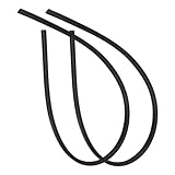 Bande en caoutchouc pour essuie-glace : la conception en forme de u de la recharge de balai d'essuie-glace assure une vue dégagée par temps de pluie, permettant une conduite sûre et confortable dans des conditions difficiles, recharge de balai d'essuie-glace