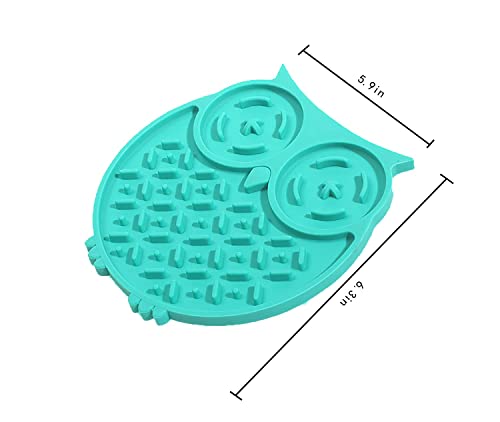 Slow Feeding Mat For Dogs & Cats,Slow Feeder Licking Pad With Non-Slip Design,Feeder Mat For Yogurt Or Pea Nut Butter，Pet Food Mat With Suction Cup For Bathing,Grooming,And Nail Trimming,Bpa-Free #TOP6