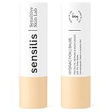 Sensilis - Hydraction Balm, Protector Labial Hidratante en Stick, con Vitamina E, Manteca de Karité y Schisandra Chinensis, Hidrata, Protege y Repara, Apto para Pieles Sensibles - 4 g