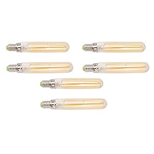 Buislampenset, 4W 220‑240V E14 Flikring Free LED-buislamp voor thuis(Goud)