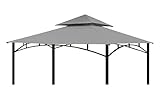 JANCANOPY Gazebo Replacement Cover for Grill Gazebo Model L-GZ238PST-11, (Gray)