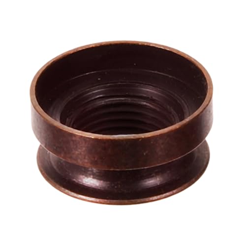 ibasenice Guitar Endpin Button Acoustic Guitar Endpin Cap Easy Install 3/8-32 Thread Size