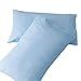SONORO KATE Luxury Pillowcase Set Brushed Microfiber 1800 Bedding - Wrinkle, Fade, Stain Resistant - Hypoallergenic (Lake Blue, 2 Pillowcases King)