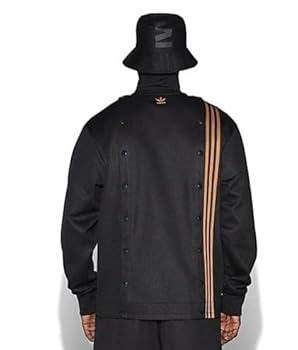 adidas X IVY PARK UNISEX 4ALL TRACK JACKET, BLACK, 2XL at
