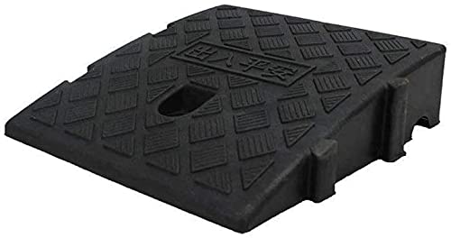 Rampa para bordillo para sillas de ruedas 25x27x11 cm negra miniatura 1