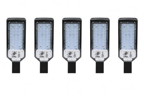 Image of D'Mak LED Street Light White Focus with Lens Waterproof IP65 for Outdoor Purposes (Pack of 5, 36W LED Street Light)
