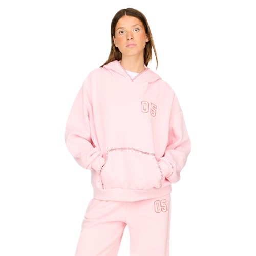 Sweatshirt à capuche femme ample pour masquer les formes avec style