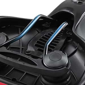 Selim Bicicleta Confortável Gel Molas Largo Fita Refletiva Selin Bike Banco Segurança Bicicleta Ergo