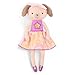 B. Toys - Tippy Toes - Polly Pup - Soft & Cuddly Plush Puppy Doll - Stuffed Animal Toy - Non-Toxic - Washable - 18 Months +, 15 inches, Brown