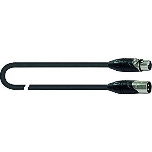 Quik Lok Microfoon Kabel - Zwart 15 m