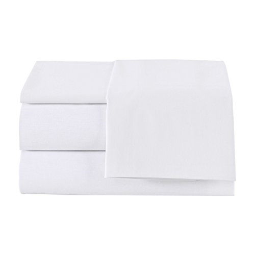 Buy 1 get 1 Linum Home Textiles Pera Solid 4 Piece Sheet Set 100% Authentic Turkish Cotton Luxury Spa Hotel Collection-4 Pc, King, Soft White