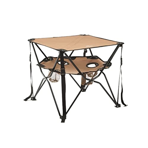Table de camping compacte et pliable pour éviter de poser vos repas sur le sol
