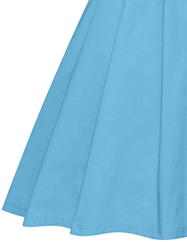 Image of GownTown 1950s Vintage Womens Dress Bowknot Audrey Hepburn Style Party Dresses