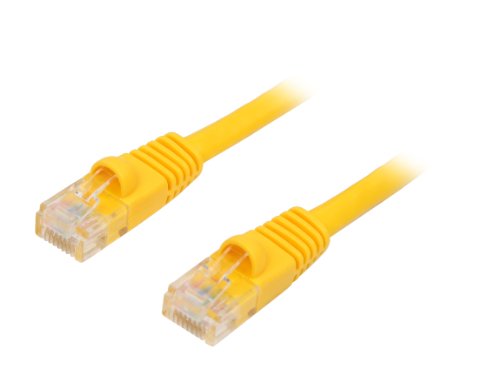 Cable UTP Cat 6 100 ft Amarillo RJ45