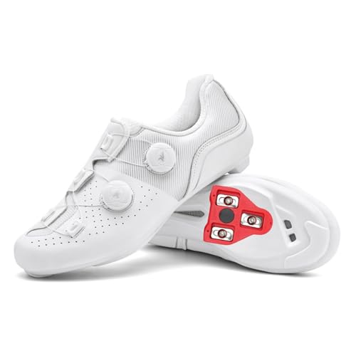 Chaussures De Cyclisme Peloton – Noir/rouge, Femme 39 (US 8), Crampons Métal, Sans Boîte