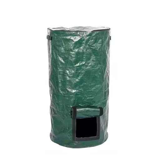 Sacs à déchets de jardin pliables avec couvercle – Sacs poubelle et compost respectueux de l'environnement pour la collecte des déchets de jardin – Collecteur de déchets de ferment nic pour un