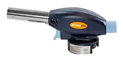 Maçarico Culinário GT6019 Gás Butano Solda Regulagem + 3 refil