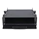 KIMISS 1DIN Autoradio Aufbewahrungsbox,Radio Stereo CD Ersatztasche Kit Multi Application Inner Organizer Universal ABS Schwarz Inner Organizer