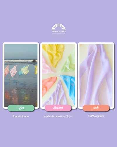 お値下げ！sarahssilks 基本色4色セット Amazon.com: Sarah's Silks: Solid Color Playsilks