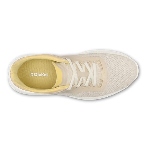 OLUKAI Island Hopper Women's Sneakers, Travel Ready & Versatile Athletic Shoes, Soft & Breathable Knit Fabric, Drop-in Heel Design2