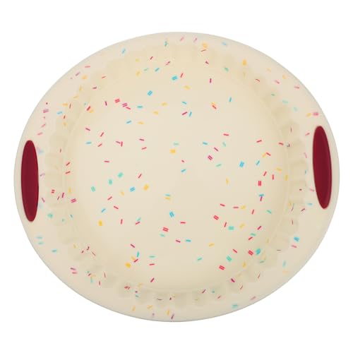 Garneck 1Stk Spiralförmige Kuchenform Silikonpasten runde Auflaufform Blech Silikonformen Backformen Bratpfanne waschbare Savarinform Haushaltssavarinform Backgeschirr Schimmel Keramiktopf