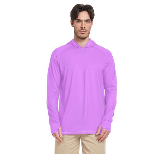 Heliotrope Sun Protective Shirts UPF 50+, Cooling Shirt, Long Sleeve Fishing Shirts for Men
