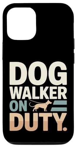 Dog Walker On Duty �� �U���D�� �X�}�z�P�[�X iPhone 12/12 Pro �p