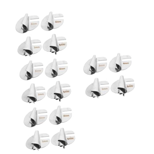 jojofuny 2 Series Bigudí Dobladillo Prensatelas para Máquina De Coser Pequeño Pie Encuadernadora Profesional Suministro De Sellador Carpeta Overlock Planchar 4 Piezas X 2