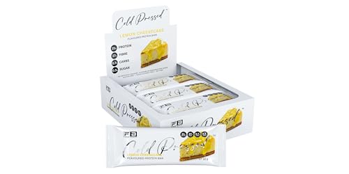 Fibre Boost Cold Pressed Lemon Cheesecake flavoured Protein Bar