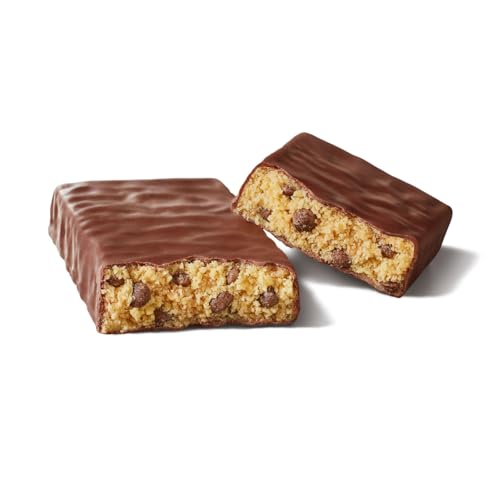 ONE Protein Bars, Chocolate Chip Cookie Dough, Gluten Free Protein Bars with 20g Protein and only 1g Sugar, Guilt-Free Snacking for High Protein Diets, 2.12 oz (12 Pack)