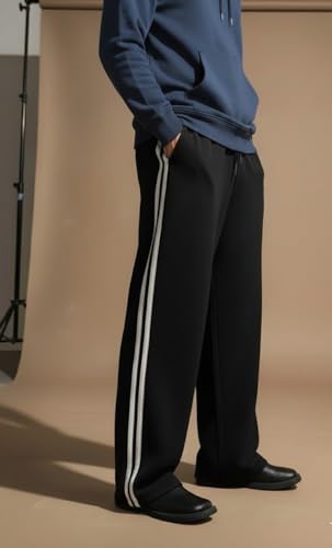 Image of dockstreet Track Pant for Men || Baggy Fit || Track Pants || Full Elastic Jogger Track Pant || 100% Cotton