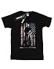 Absolute Cult Johnny Cash Men's American Original T-Shirt Black Small #1