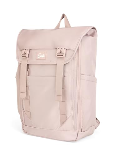 Image of Genie Skye Laptop Backpack for Girls (28L) | Versatile Office, College & Travel Laptop Backpack | Padded Laptop Sleeve | Pink