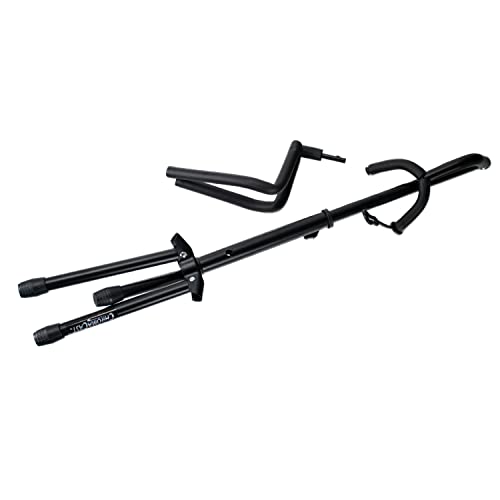 Chromacast Upright Guitar Stand 2-Tier Adjustable, Extended Height-Fits Acoustic, Electric, Bass, And Extreme Body Shaped Guitars, 3 Pack #TOP7