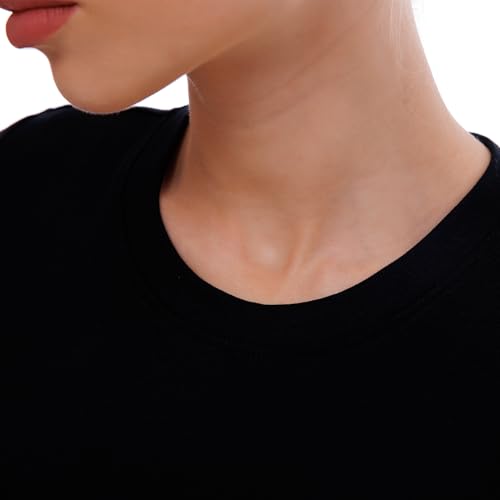 walifrey short sleeve bodysuits for women round neck basic stretchy t shirts bodysuits tops