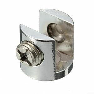 Wiiyena JPE41 Regalträger 10 Stück Chrom