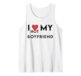 Ich Liebe Meinen heißen Freund - Passendes Weihnachtspaar Tank Top
