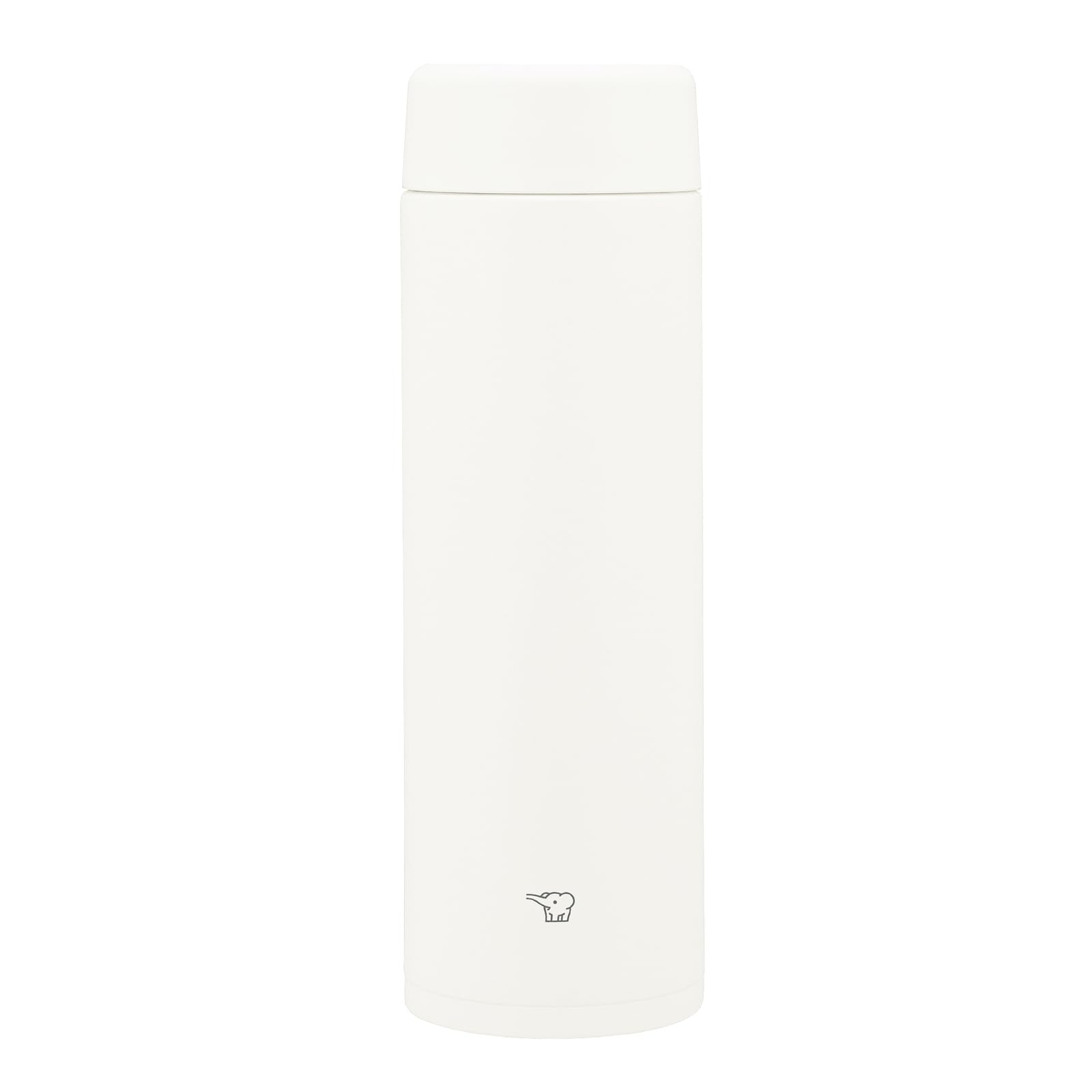 Zojirushi Mahobin SM-GS60-WA Stainless Steel Mug Water Bottle, 600 ml, Screw Type, Dishwasher Safe, Seamless Tub, Only 2 Cleaning Points, White