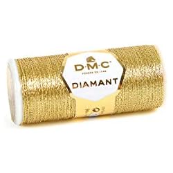 DMC - Diamant Metalizado mono hebra | Punto de cruz - Bordados tradicionales | 35 m - 14 colores