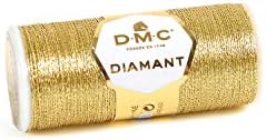DMC Diamant Metallic Thread 38.2yd-Light Gold