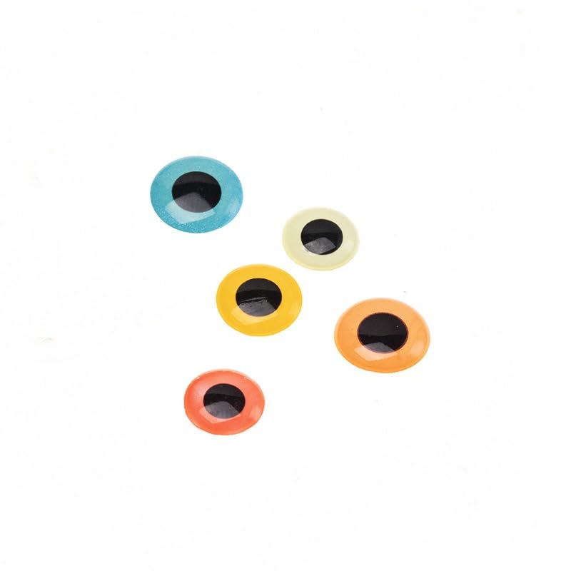 500 piezas ojos brillantes 3D para señuelos de pesca miniatura 4