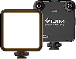 ULANZI VL-81 Luz de vídeo LED bicolor de 3000 mAh com Softbox – 3200K-5600K + CRI95 luz de câmera recarregável, 3 suportes frios para DSLR/GoPro/Sony/Canon/iPhone, filmagem Vlog TikTok ao vivo e