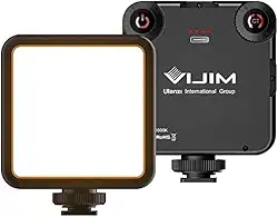 ULANZI VL-81 Luz de vídeo LED bicolor de 3000 mAh com Softbox – 3200K-5600K + CRI95 luz de câmera recarregável, 3 suportes frios para DSLR/GoPro/Sony/Canon/iPhone, filmagem Vlog TikTok ao vivo e
