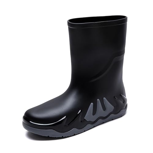 Bottes de travail homme élégantes pour les jours de pluie urbains
