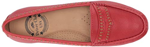 Image of Driver Club USA Womens Womens Genuine Leather Made in Brazil Maple Ave Loafer
