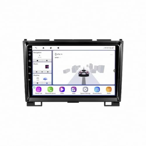 Car Radio Android 15 8 Core 8G+128G pour Gran muralla H3 H5 2011-2016 Écran Tactile