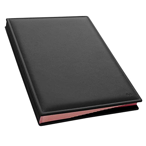 Porte-signatures haut de gamme Läufer 34846 Ambiente Scala en cuir noir